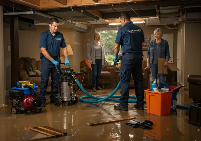 Basement Water Extraction and Removal Techniques process in Bryan, OH